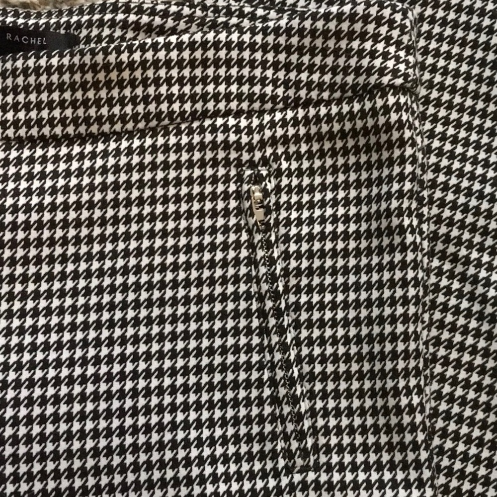 ZAC & RACHEL Straight Leg Houndstooth Pants, size 6, 103 - Picture 2 of 4